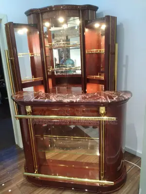 Modern Adjustable With Wine Bar With Counter Table