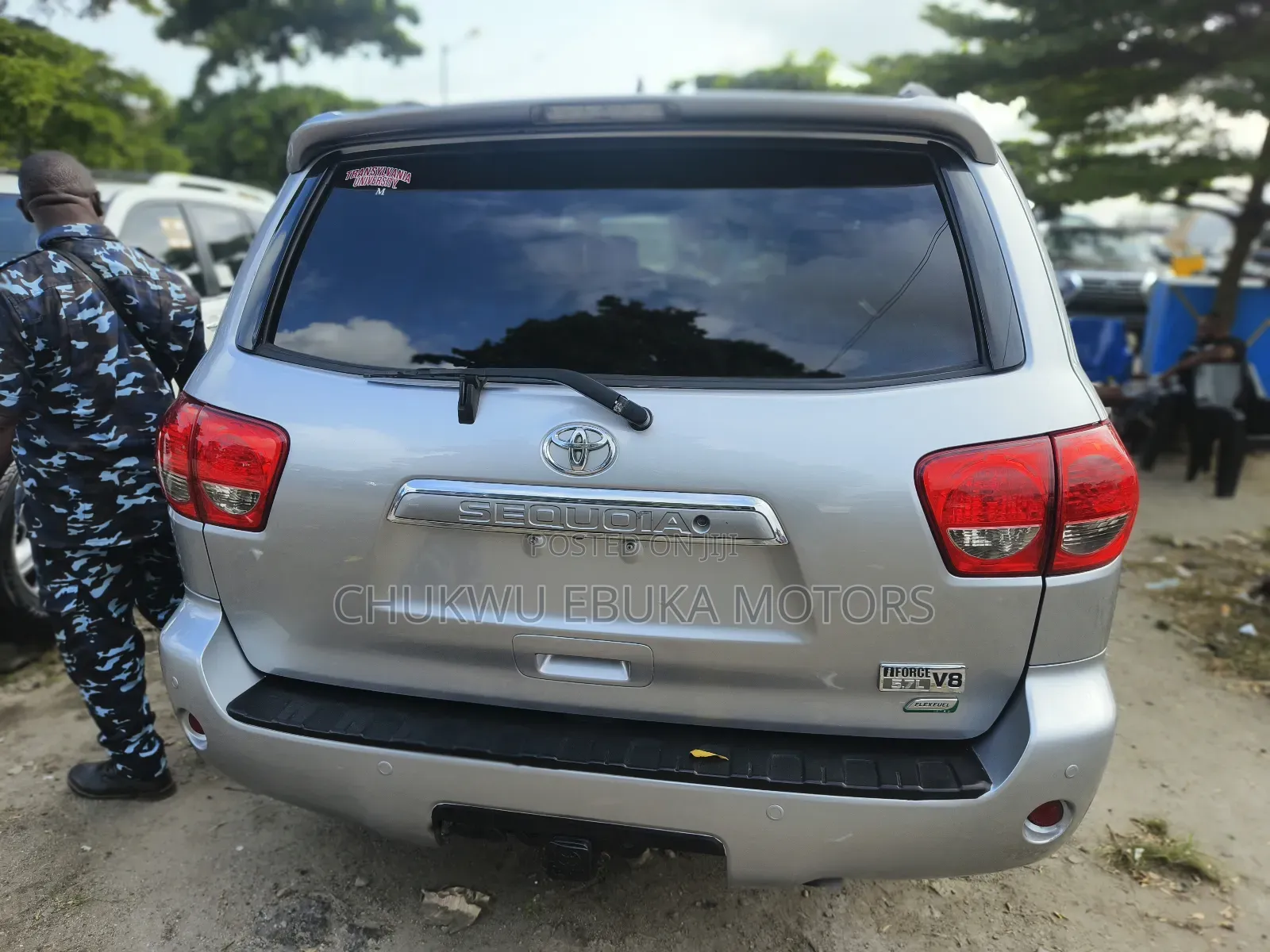 Toyota Sequoia 2015 Silver