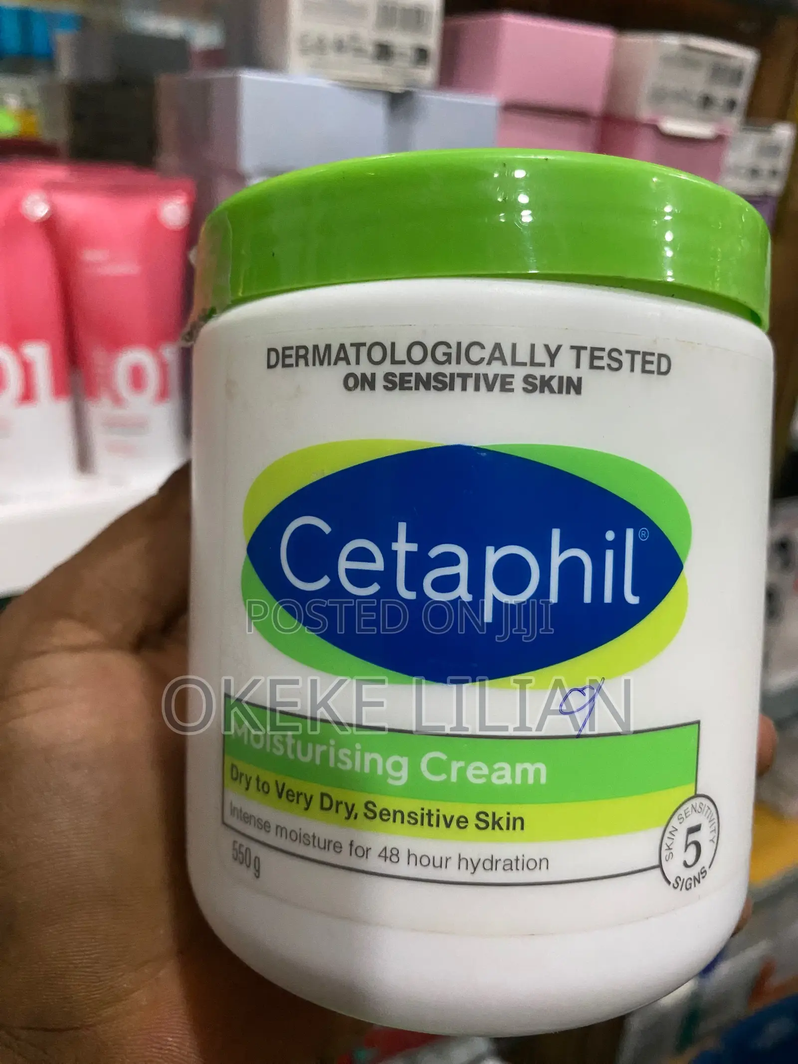 Cetaphil Moisturizing Cream 550g