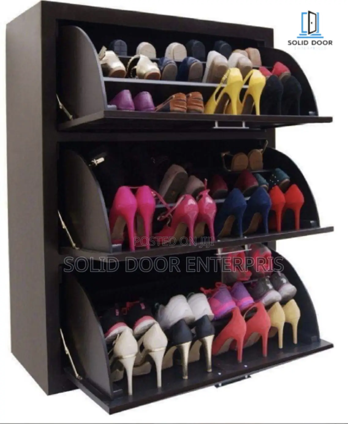 A Solid Shoe Cabinet