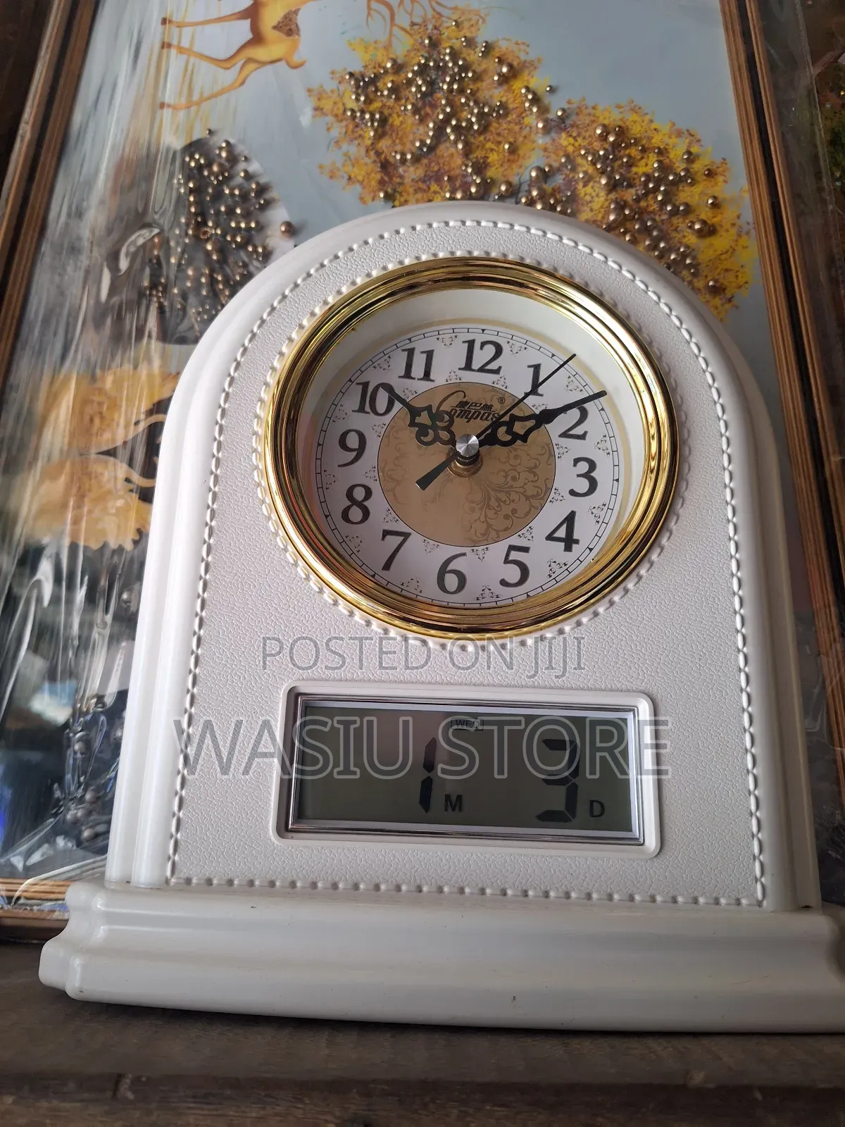 Luxury Vintage Table Clock
