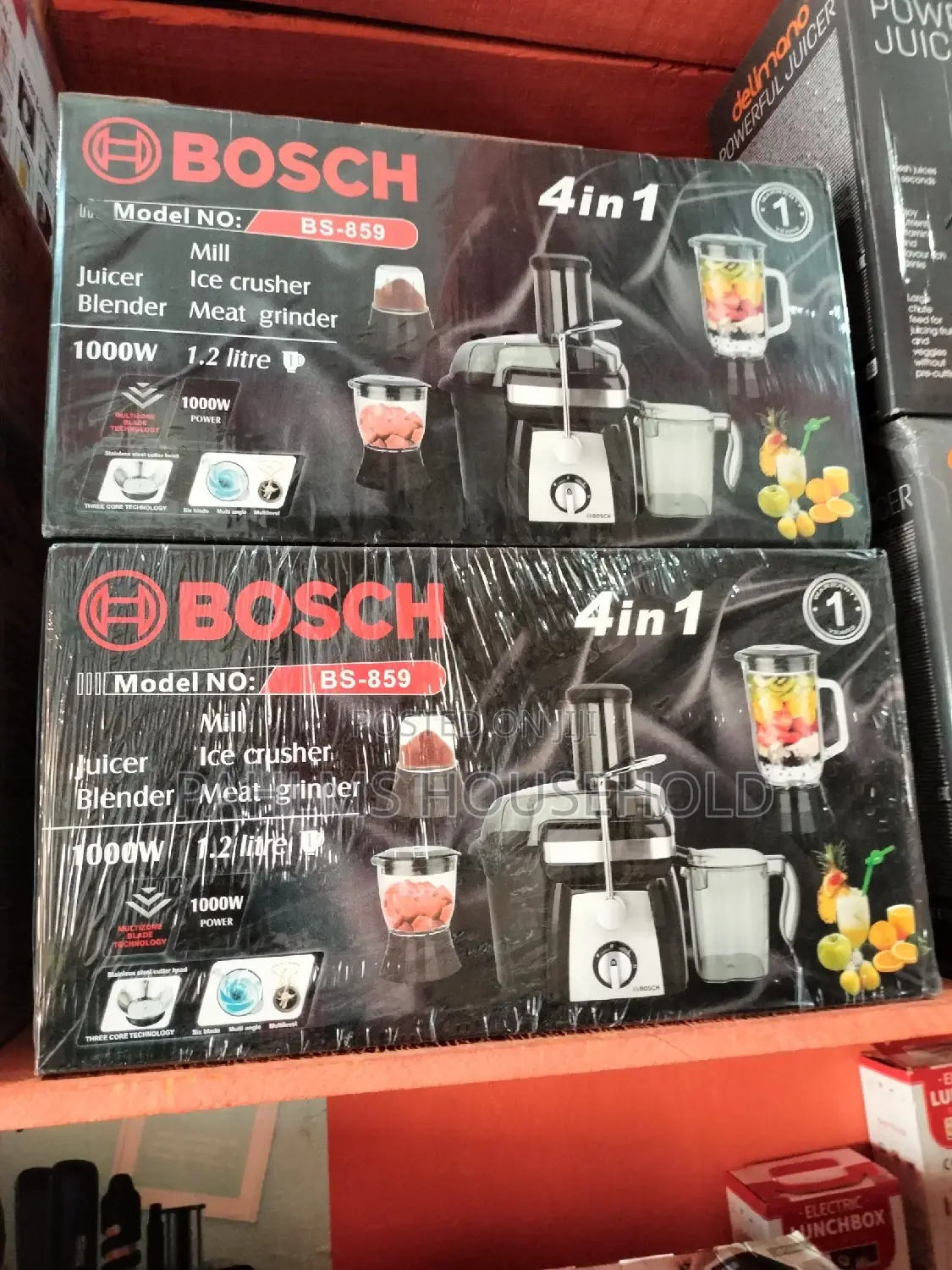 Bosch 4in1 Juice Extractor + Blender