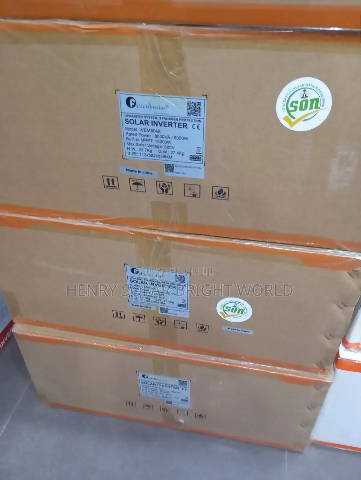 Felicity 8kva 48v Hibrid Inverter