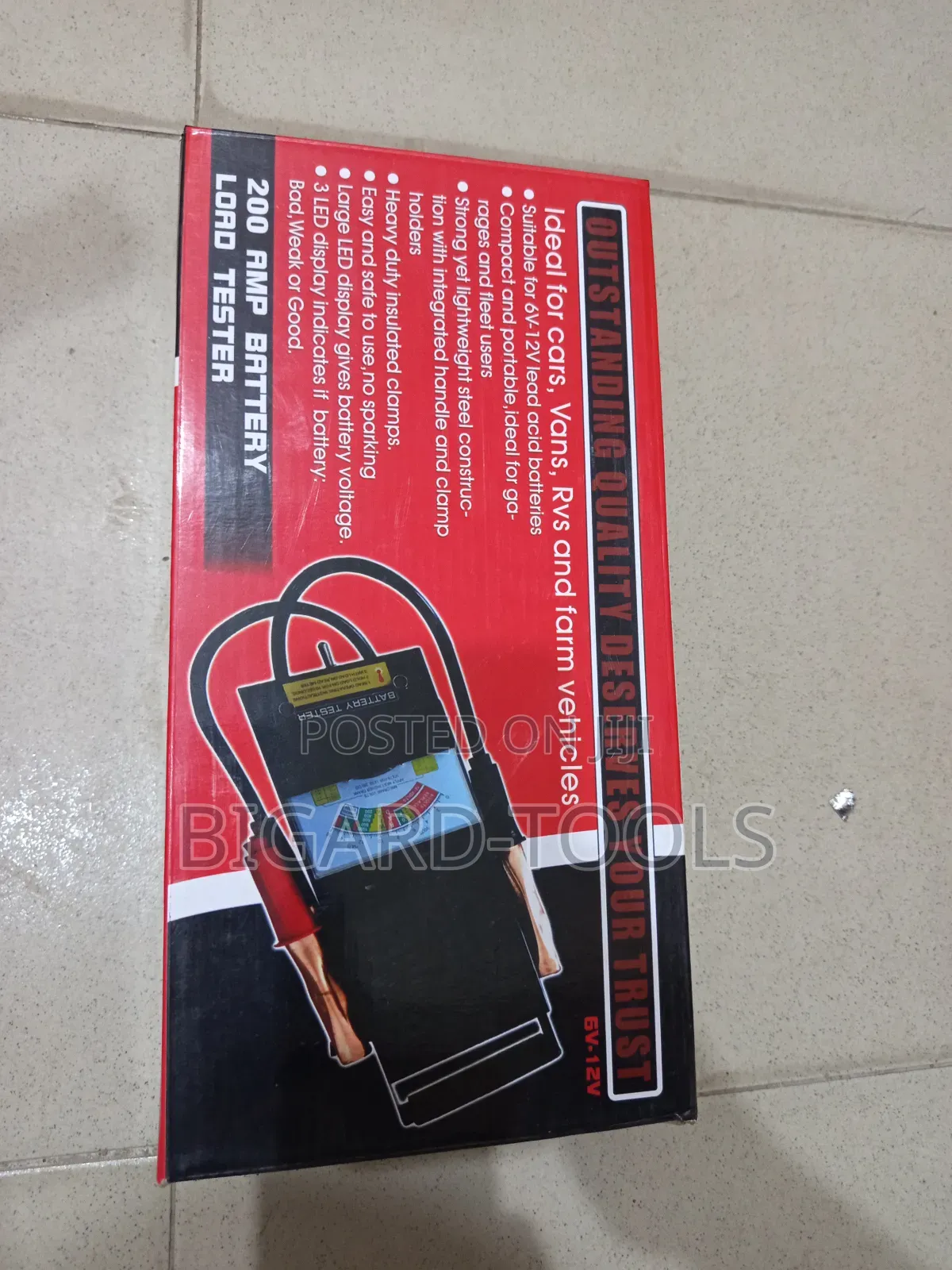 BATTERY TESTERS (Analogue Type)
