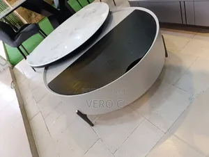Luxury Adjustable Marble Top Center Table