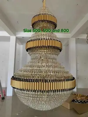 Big Full Crystal Light 1200mm Available Now for Pick Up.