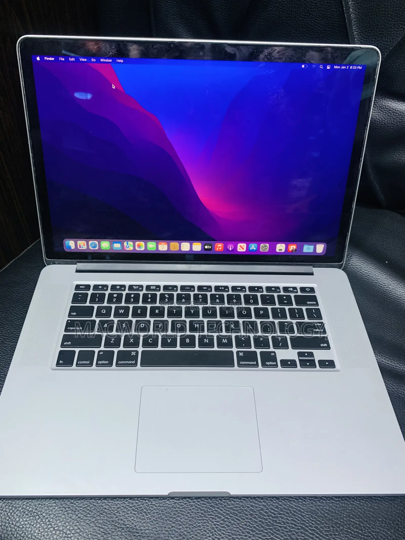 Laptop Apple MacBook Pro 2015 16GB Intel Core I7 SSD 256GB
