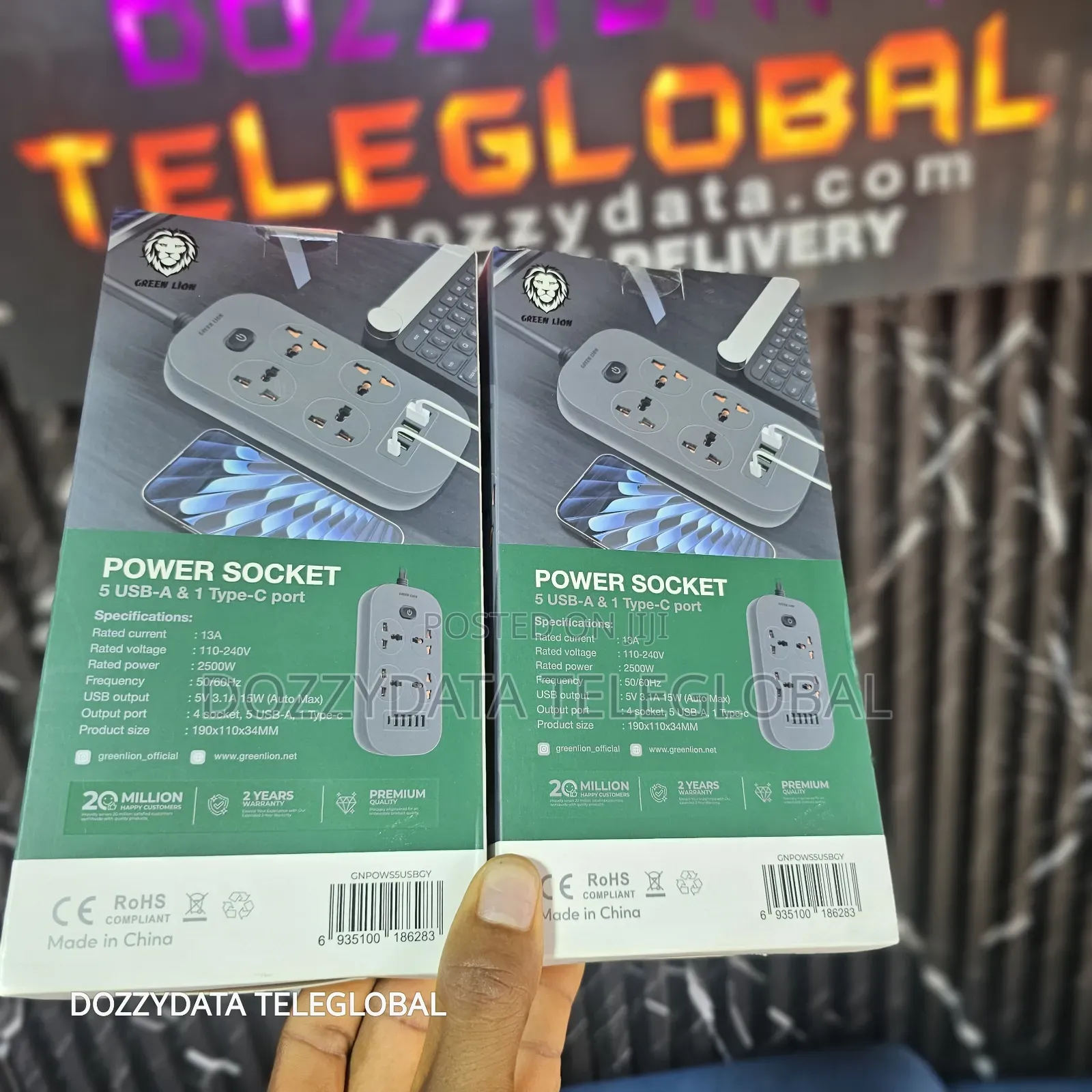 Greenlion Power Socket 2500w