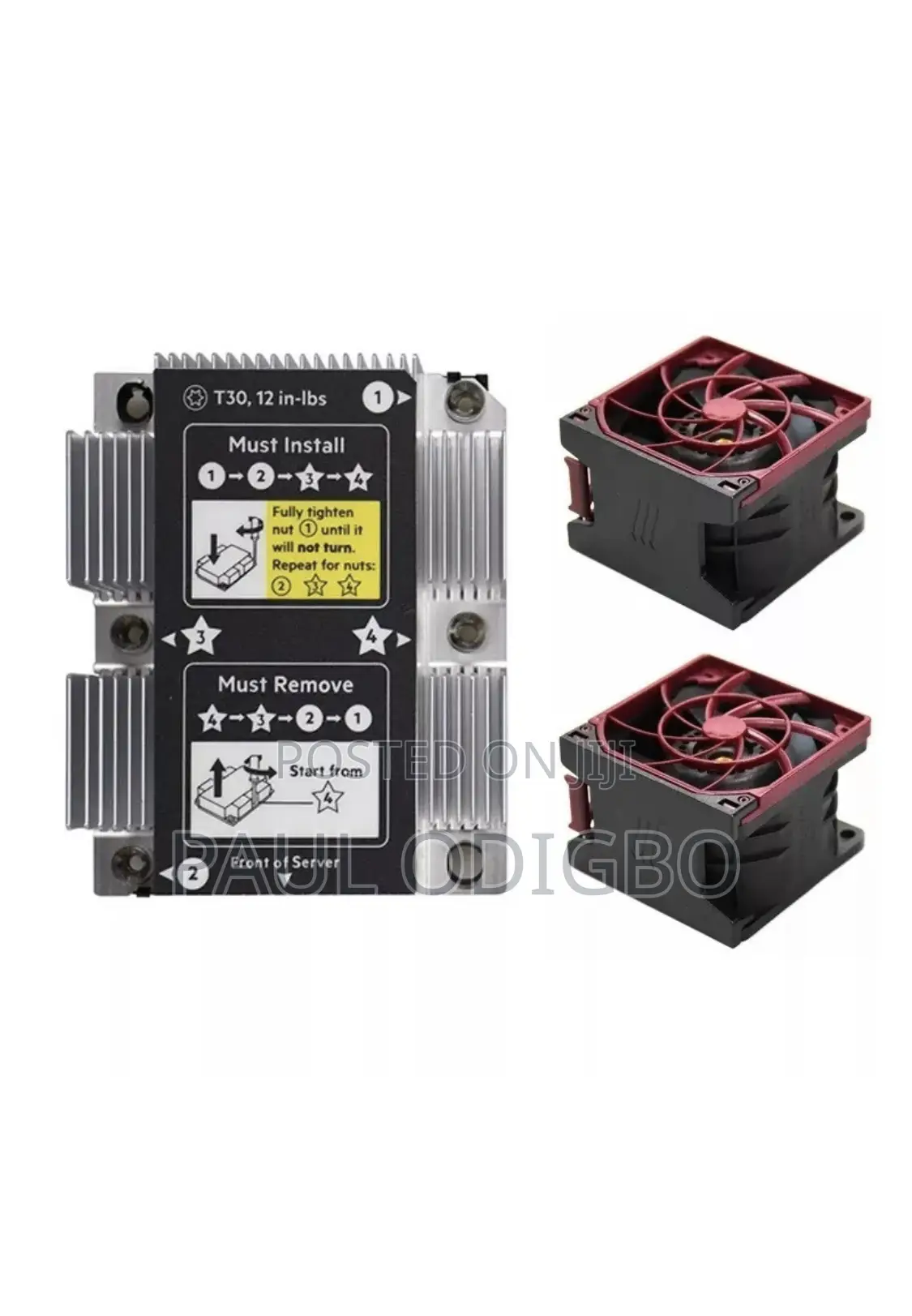 HP Proliant DL380 385 Gen10 Heatsink