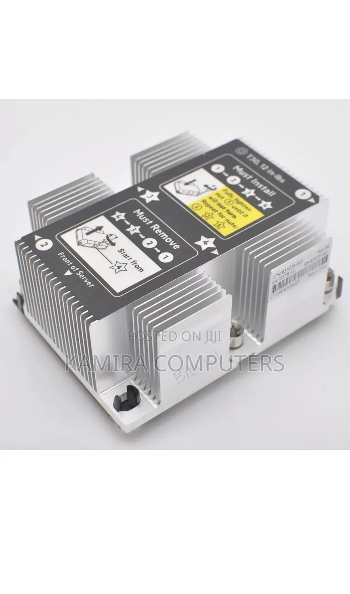 HP Proliant DL380 385 Gen10 Heatsink