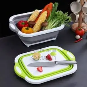 3 in 1 Multifunctional Foldable Chopping Board With Bowl