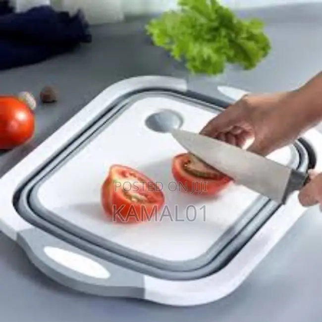 3 in 1 Multifunctional Foldable Chopping Board With Bowl