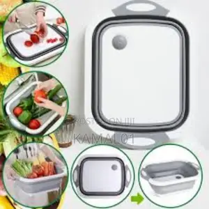 3 in 1 Multifunctional Foldable Chopping Board With Bowl