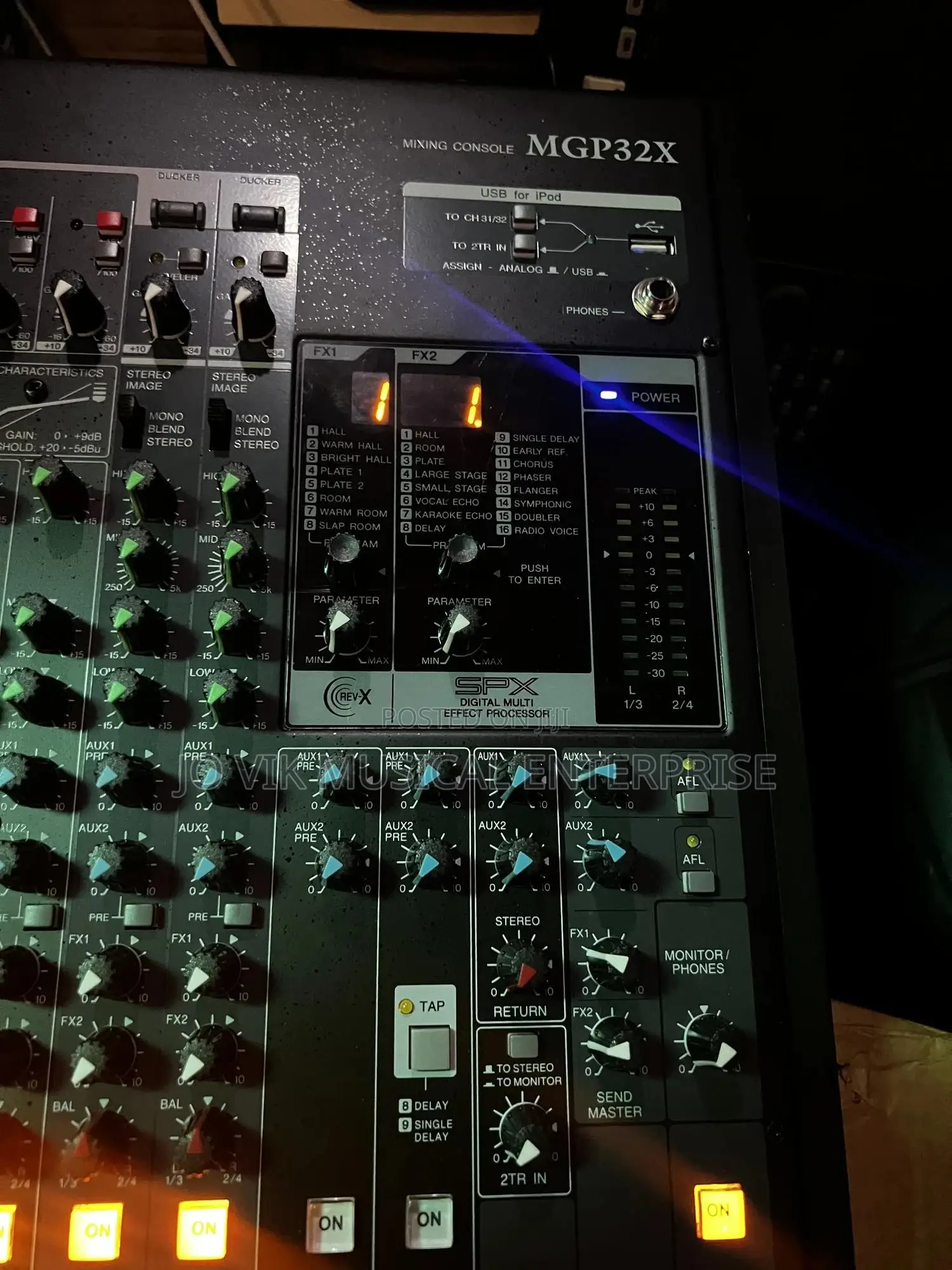 Yahama Mgp32x Mixer Channels