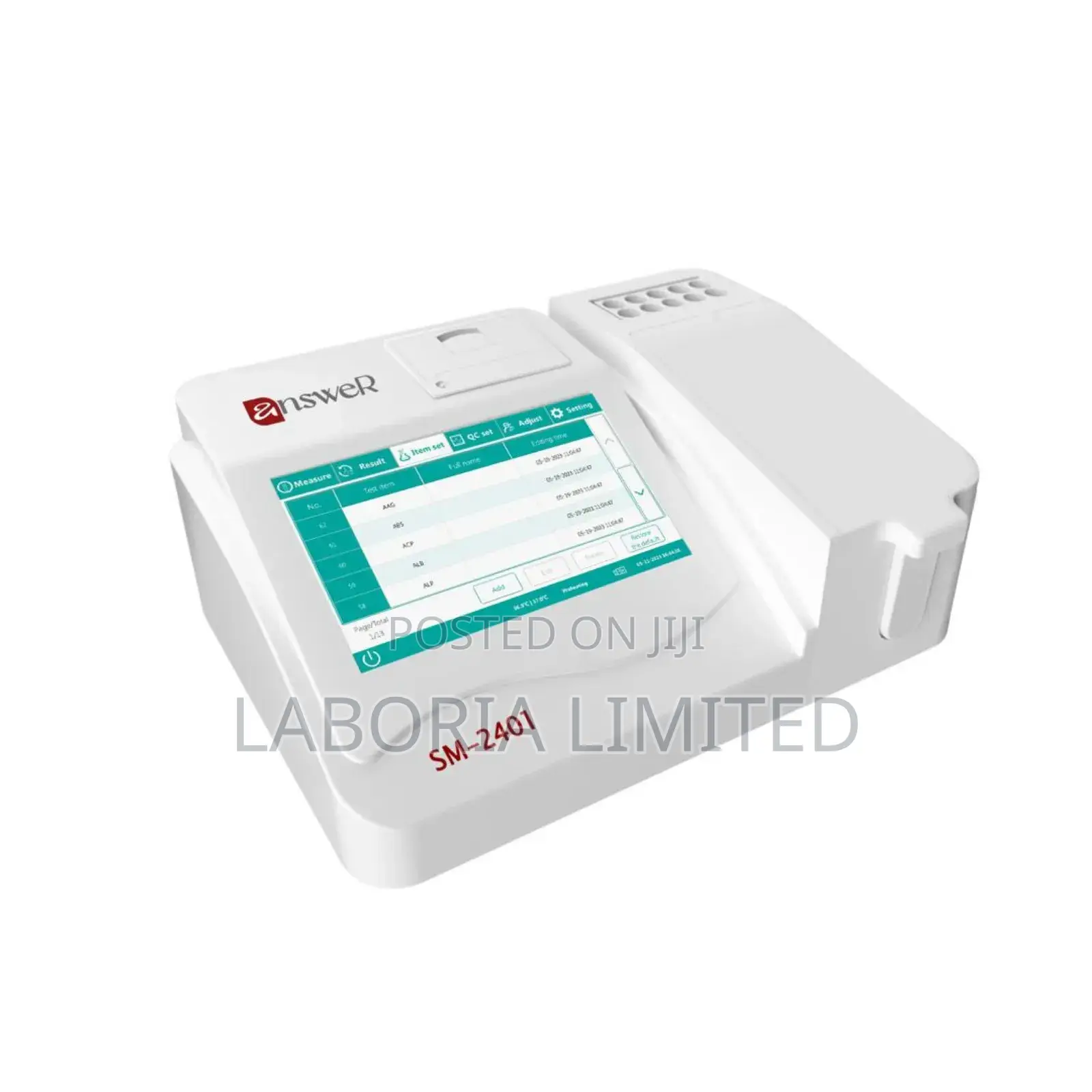 Answer Semi Chemistry Analyzer