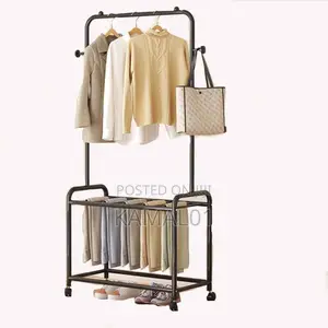 Generic Cloth Hanger With Shoe Rack
