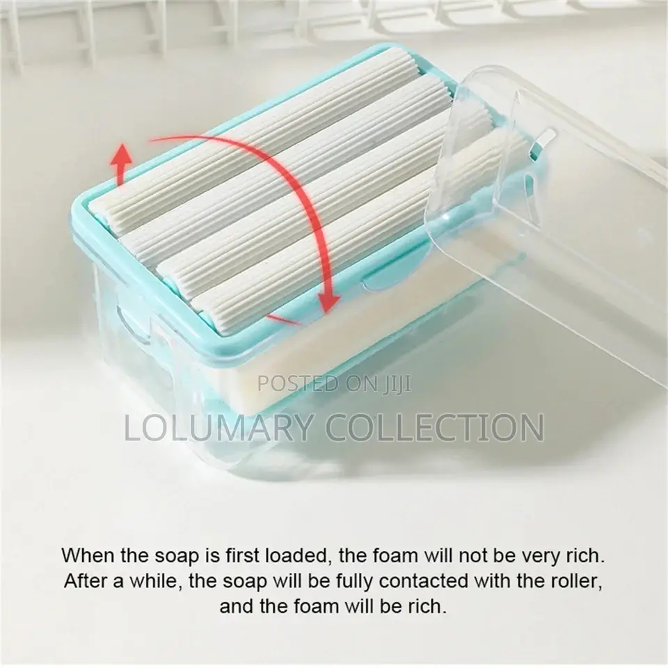 Multipurpose Soap Box With Roller Soap Dispenser With Roller