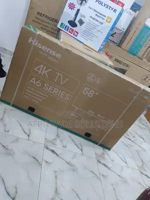 New 58 Inches Hisense 58A6K Smart Uhd TV