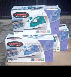 Eurosonic Steam Iron, 1200watts