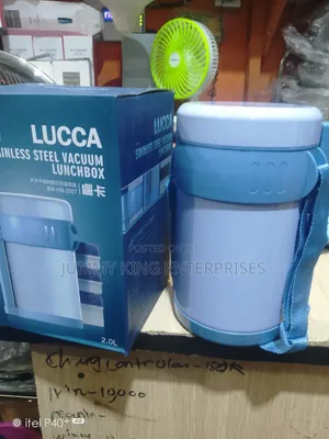 Multi Purpose Food Flask Insulated With Double Storage