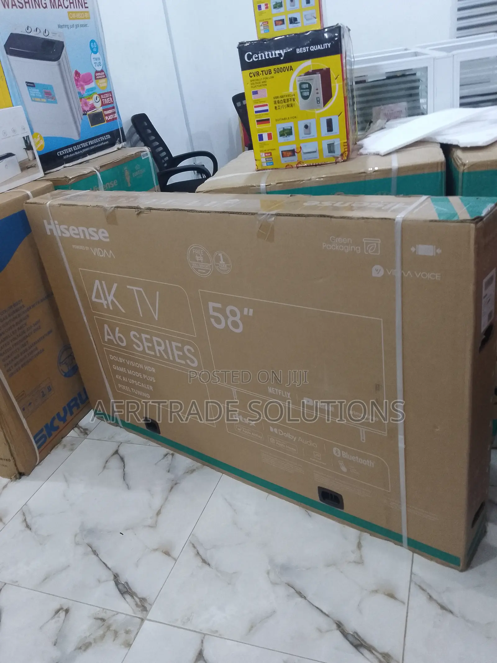 Efficient Hisense Smart TV- 58 Inches