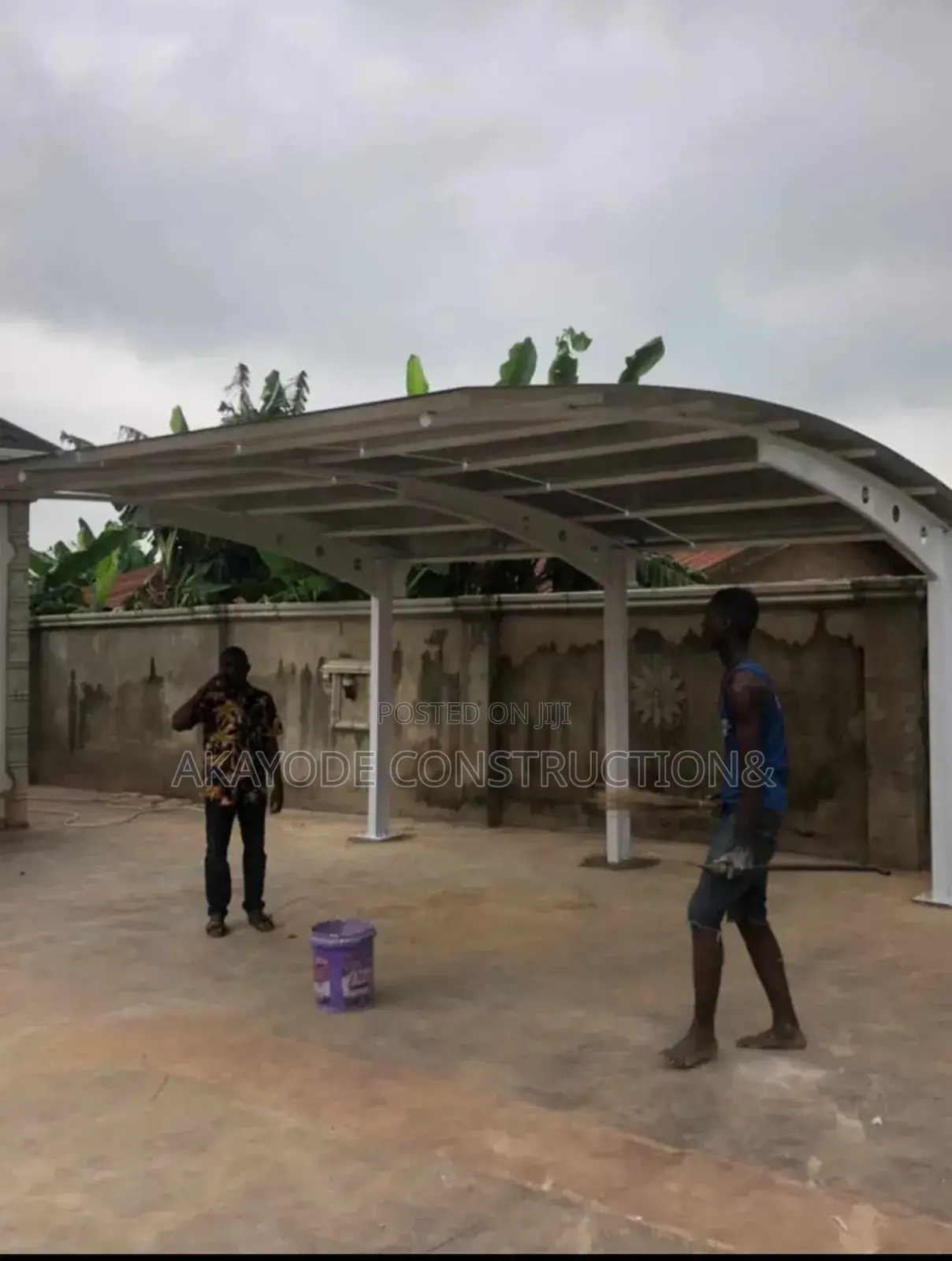 Durable Plastic Danpalon Carport With Warranty
