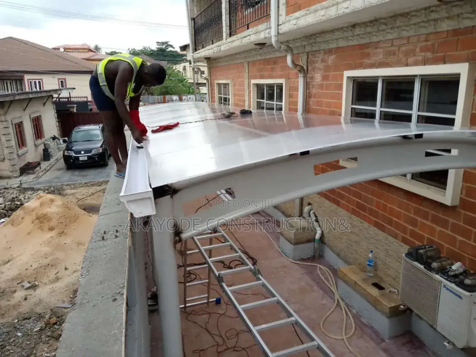 Durable Plastic Danpalon Carport With Warranty