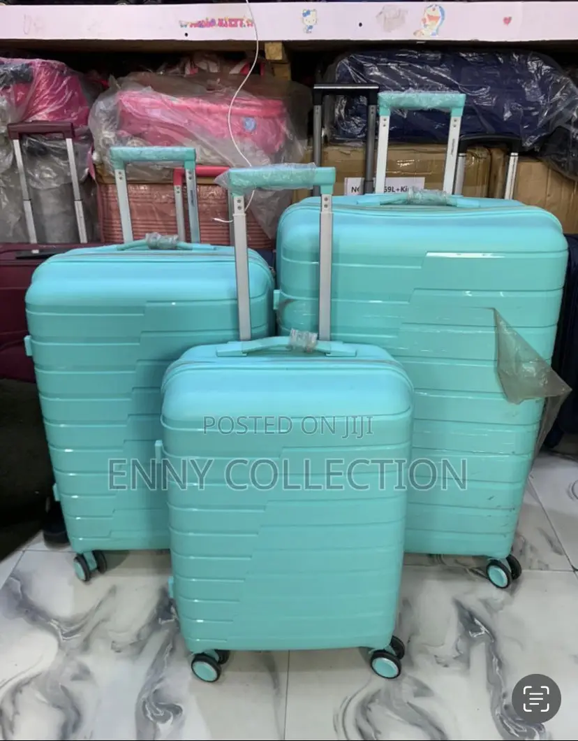 Set of 3 Rubber Luggage Box