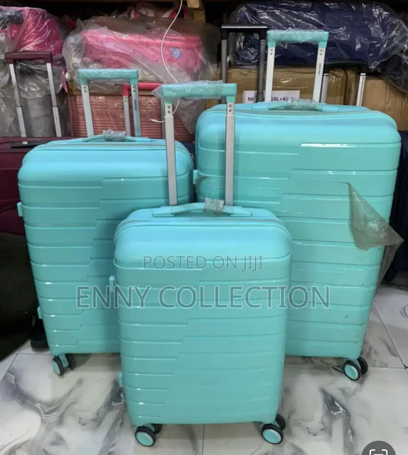 Set of 3 Rubber Luggage Box