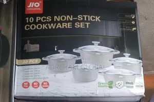 10pcs Jio Cookware Pot Set (20cm, 24cm, 28cm, 28cm and 32cm)