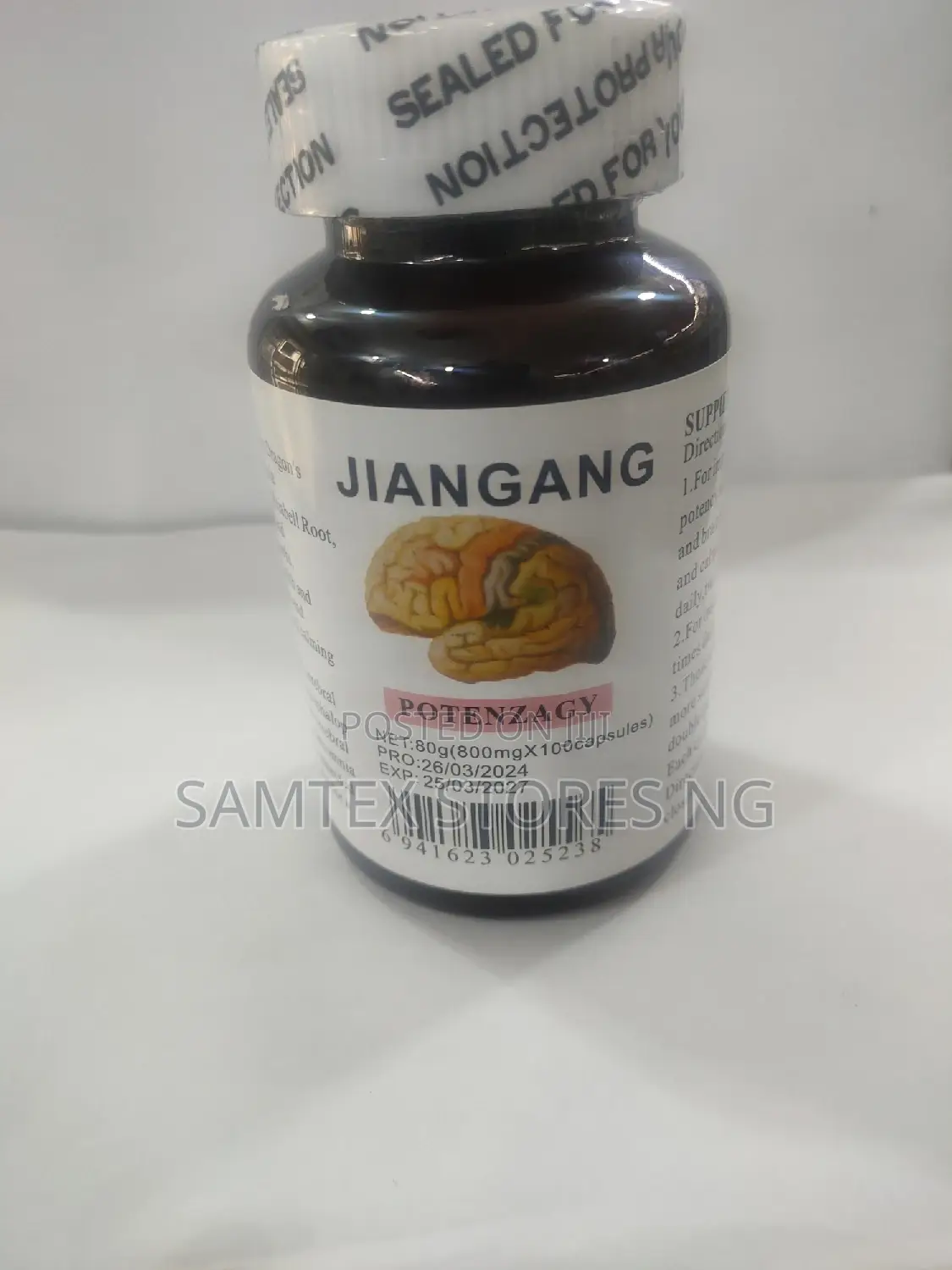 Jiangang Potenzagy Brain Capsule.