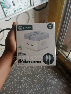 Shplus USB-C+C Pro Power Adapter