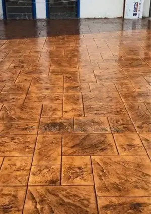 Floor Decoration Stamp Concrete