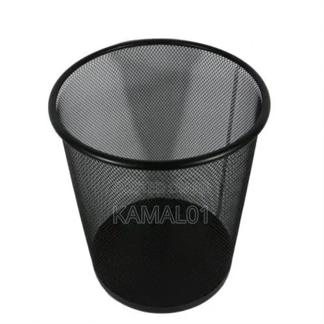 Iron Mesh Waste Basket