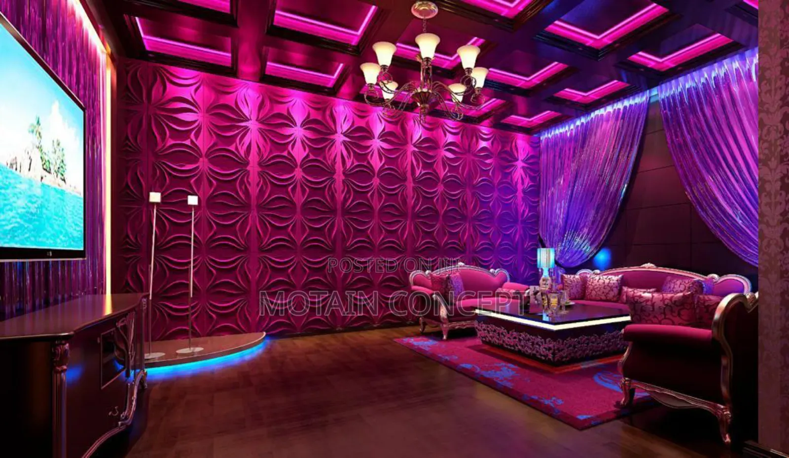 Sparkling Wall Panels