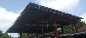 Filling Station Canopy Fabrication,Filling Station Construcñ