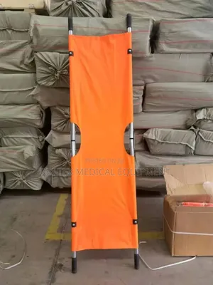 Foldable Quality Stretcher (Orange Colour)