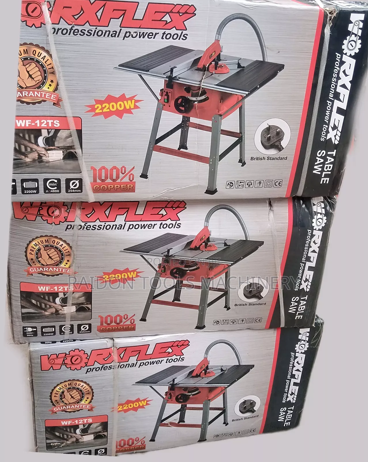 Table Saw Machine 10" Worxflex