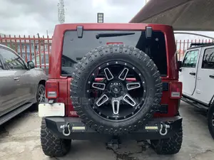 Jeep Wrangler Unlimited Sahara 2012 Red