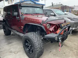 Jeep Wrangler Unlimited Sahara 2012 Red