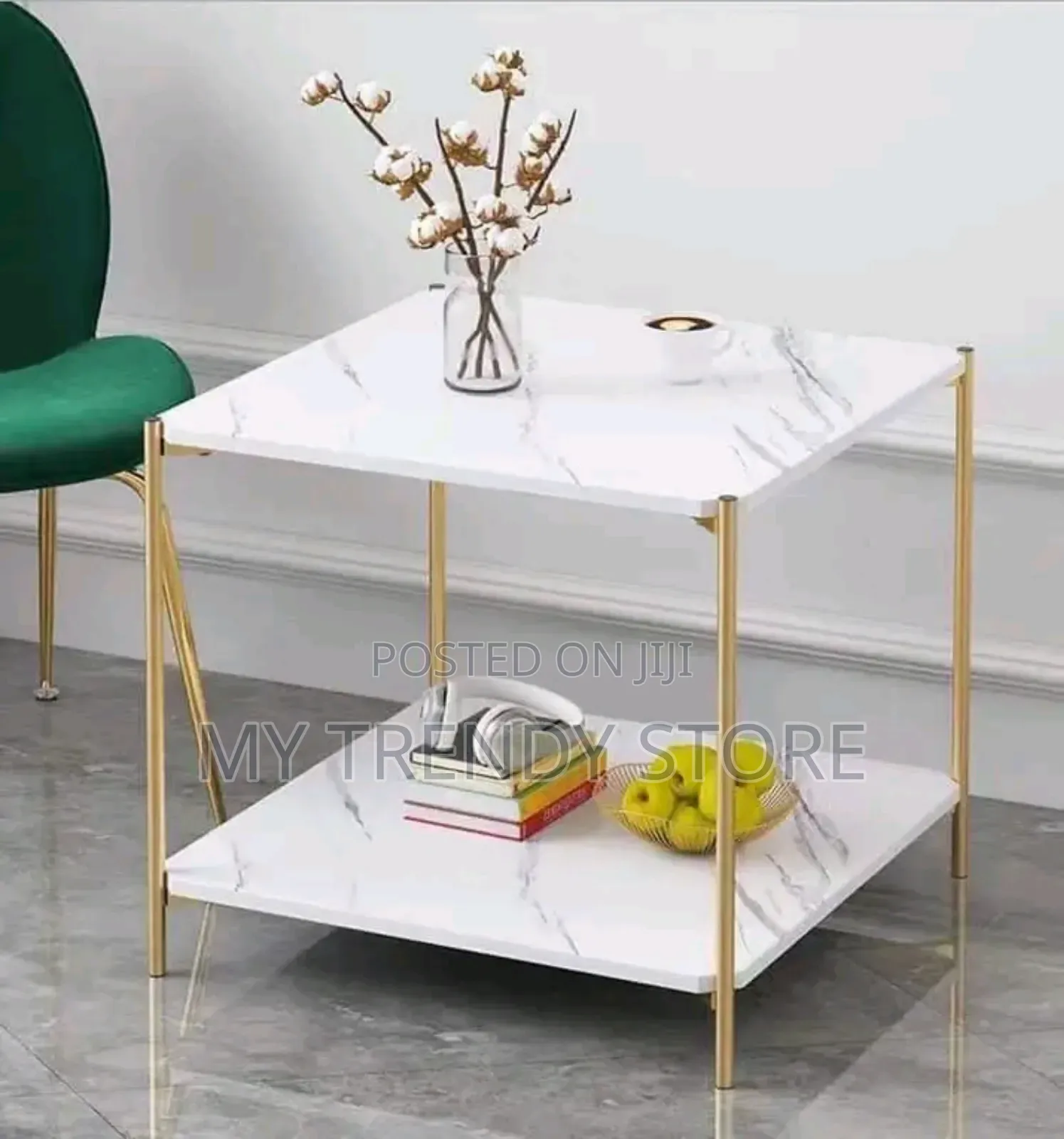 Nordic Square Marble Design Table