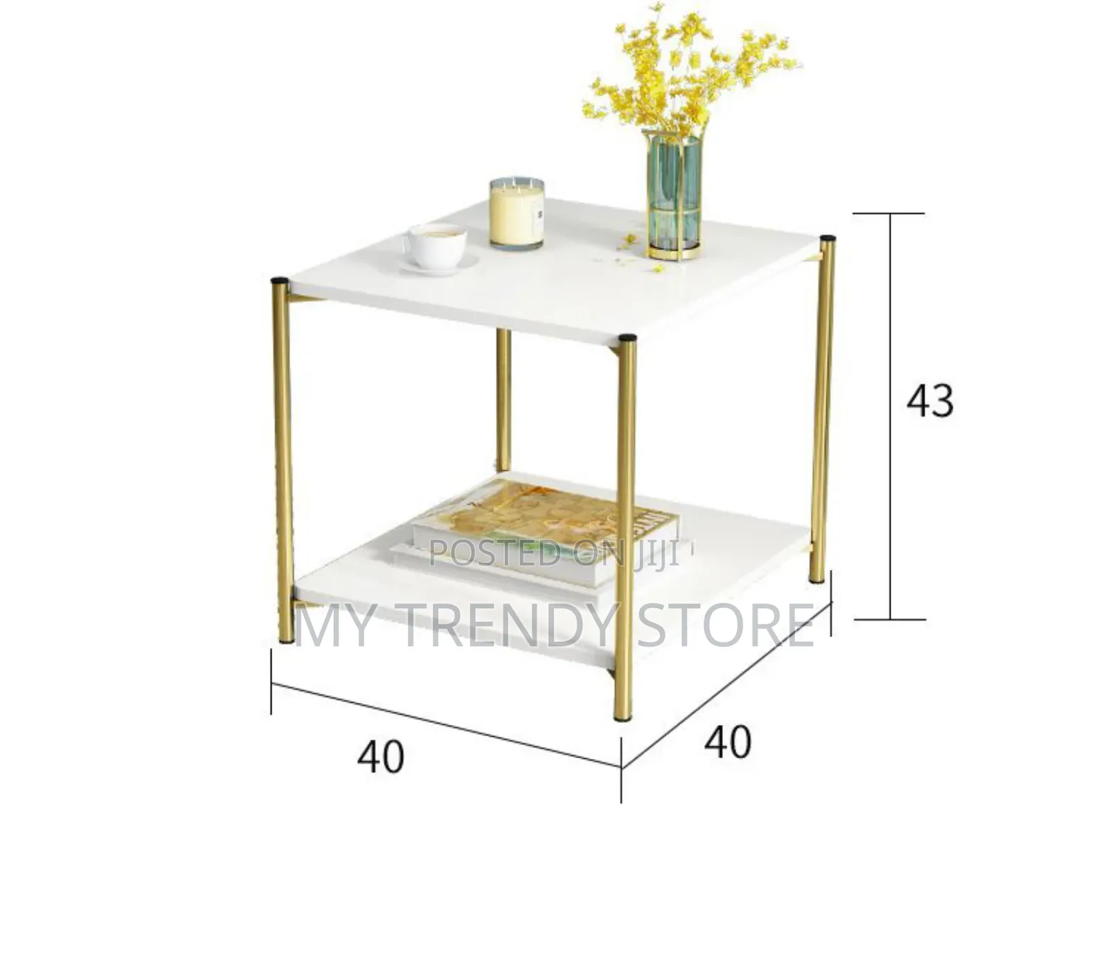 Nordic Square Marble Design Table