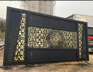 Double Pedestrian Door Sliding/Rolling Gate