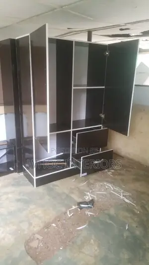 Black Double Faced Wardrobe