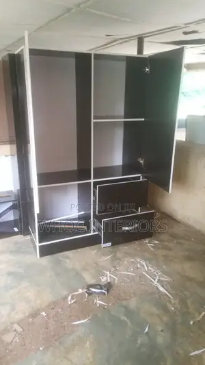 Black Double Faced Wardrobe