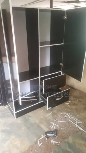 Black Double Faced Wardrobe