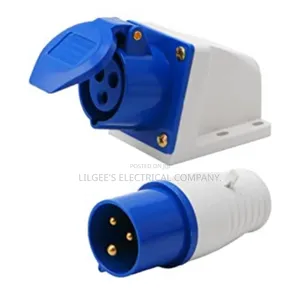 Original 3pin Industrial Socket/Plug
