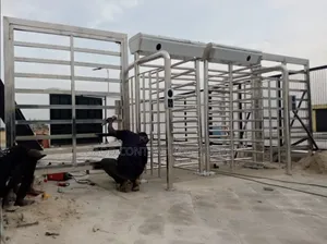 Turnstile Security Gate Fabrication With Card Recognition