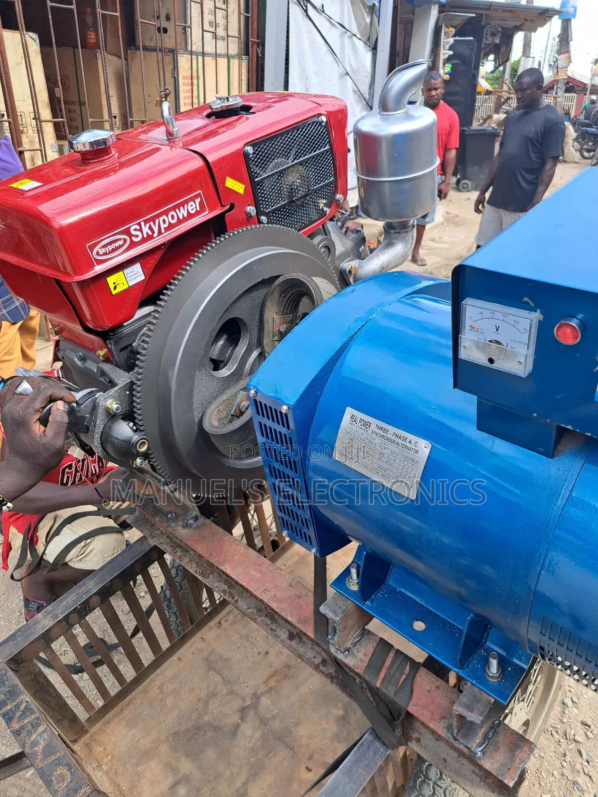 37.5kva Skypower Diesel Generator With 1130 Engine