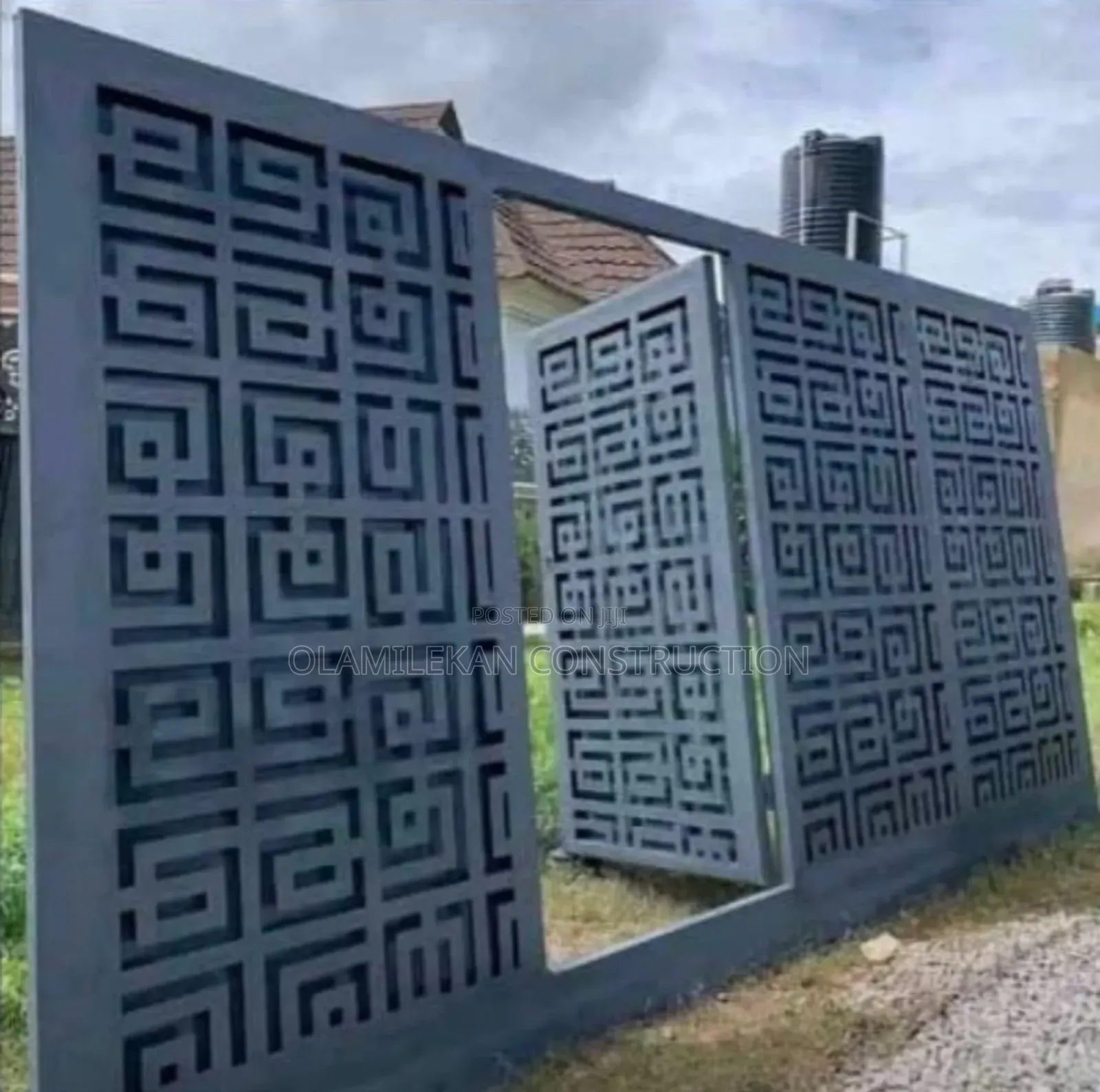 Full Laser Cut Design Gate